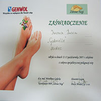 zaswiadczenie